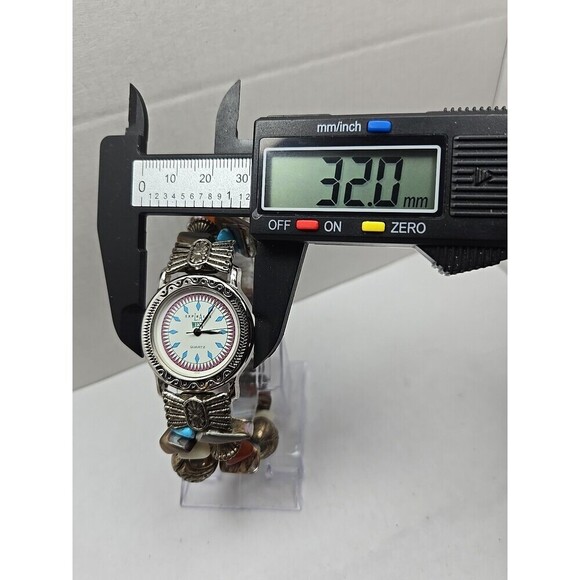 La Express West Quartz Turquoise Southwest Beaded Watch Womens New Battery Boho main image 10
